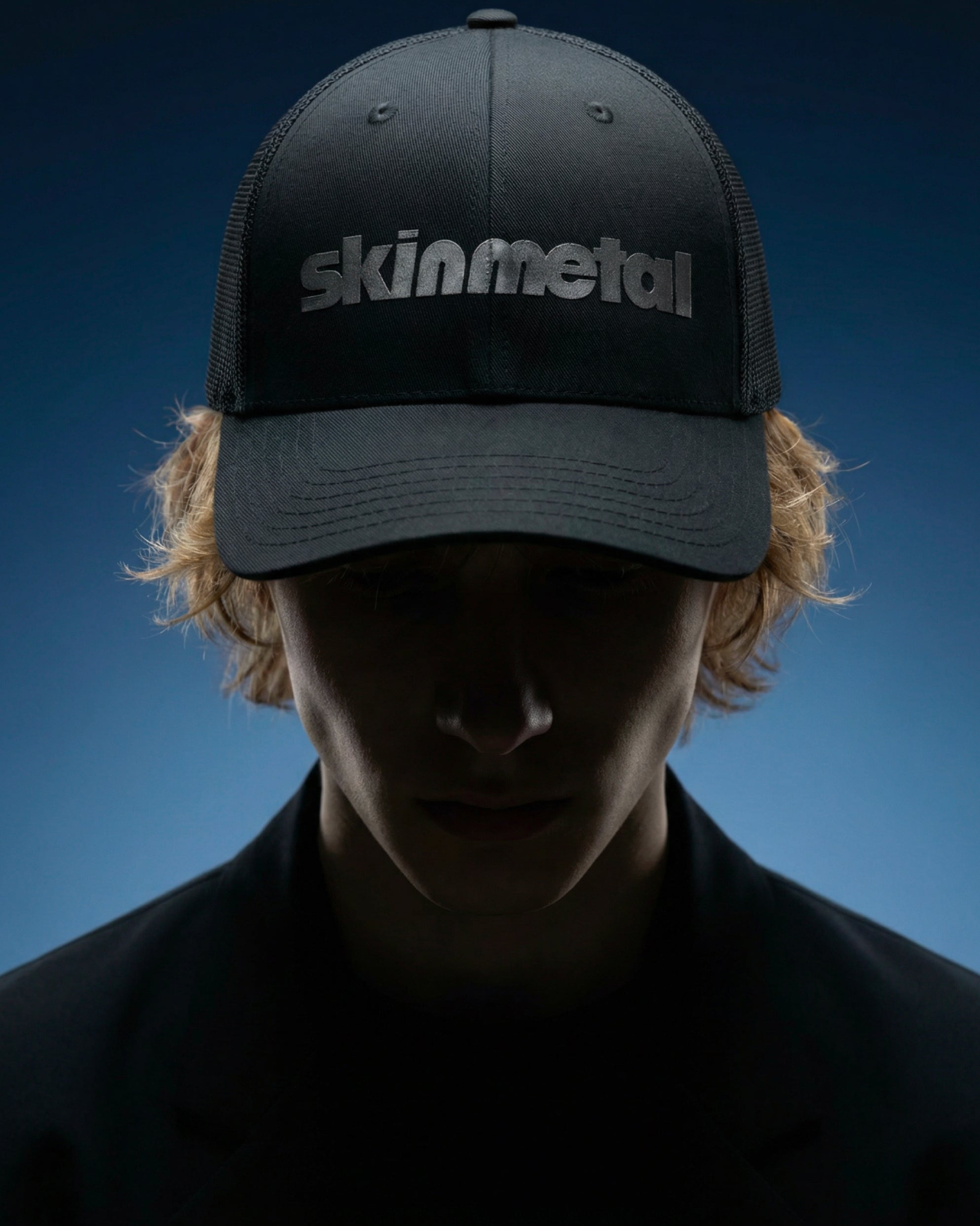 Flash Metal Trucker Hat